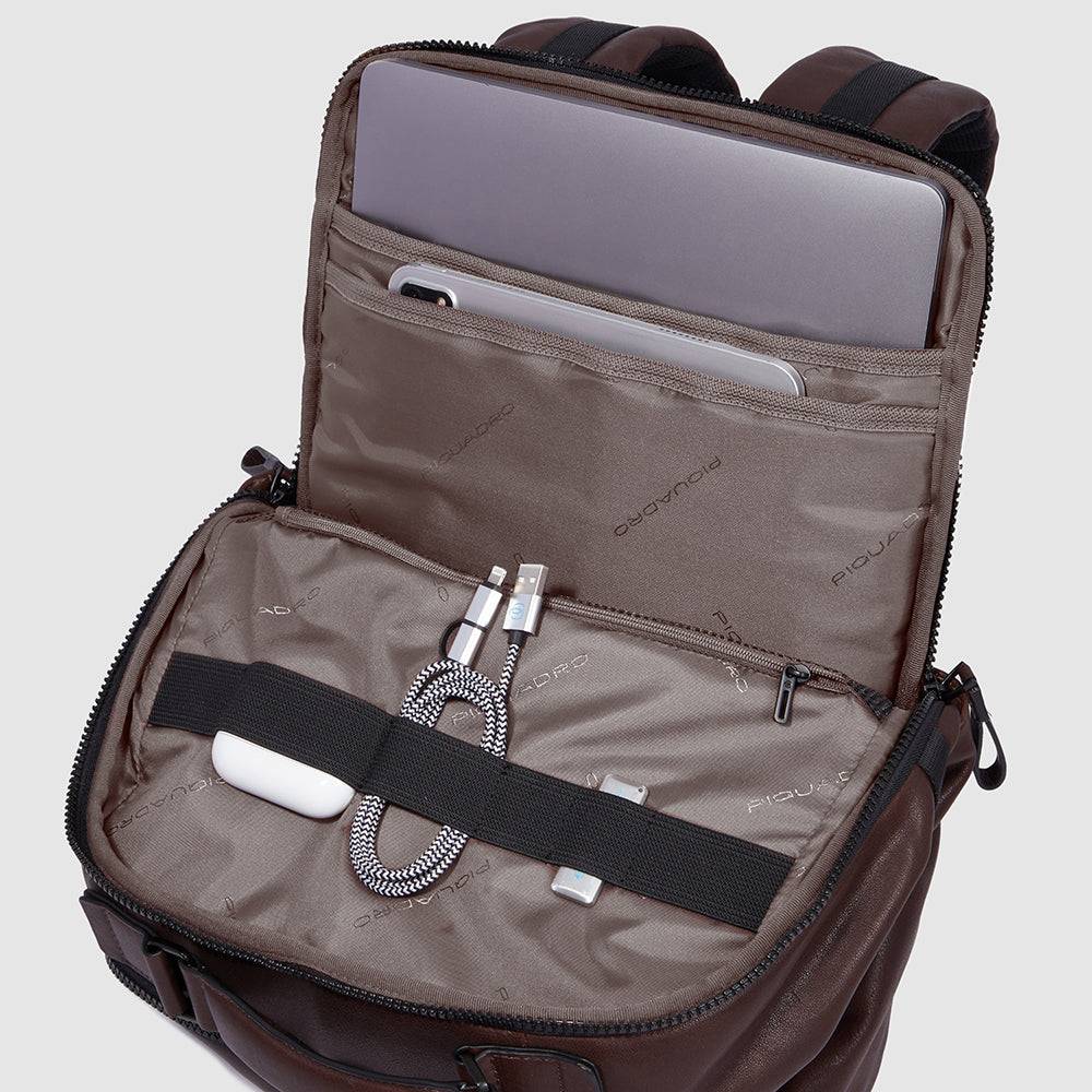 Piquadro Computer backpack 14" with iPad® compartment Vendita Economica