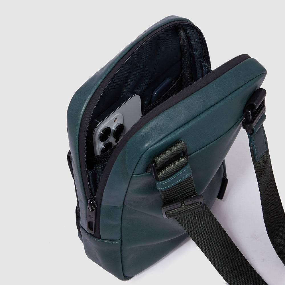 Piquadro Personalizable, modular iPad®mini crossbody bag Promozione Limitata