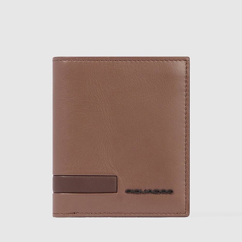 Piquadro Vertical men’s wallet with coin pocket Sottocosto