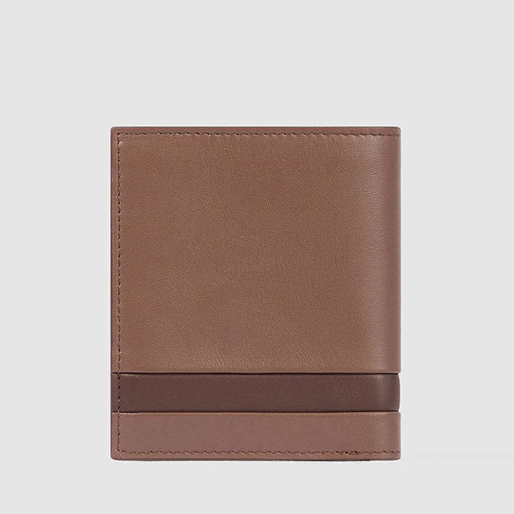 Piquadro Vertical men’s wallet with coin pocket Sottocosto