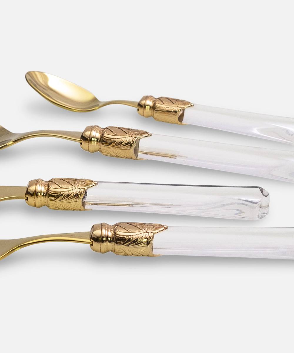 Rivadossi Sandro Vittoria Oro Set 24 pezzi tavola Fino al 60% di sconto