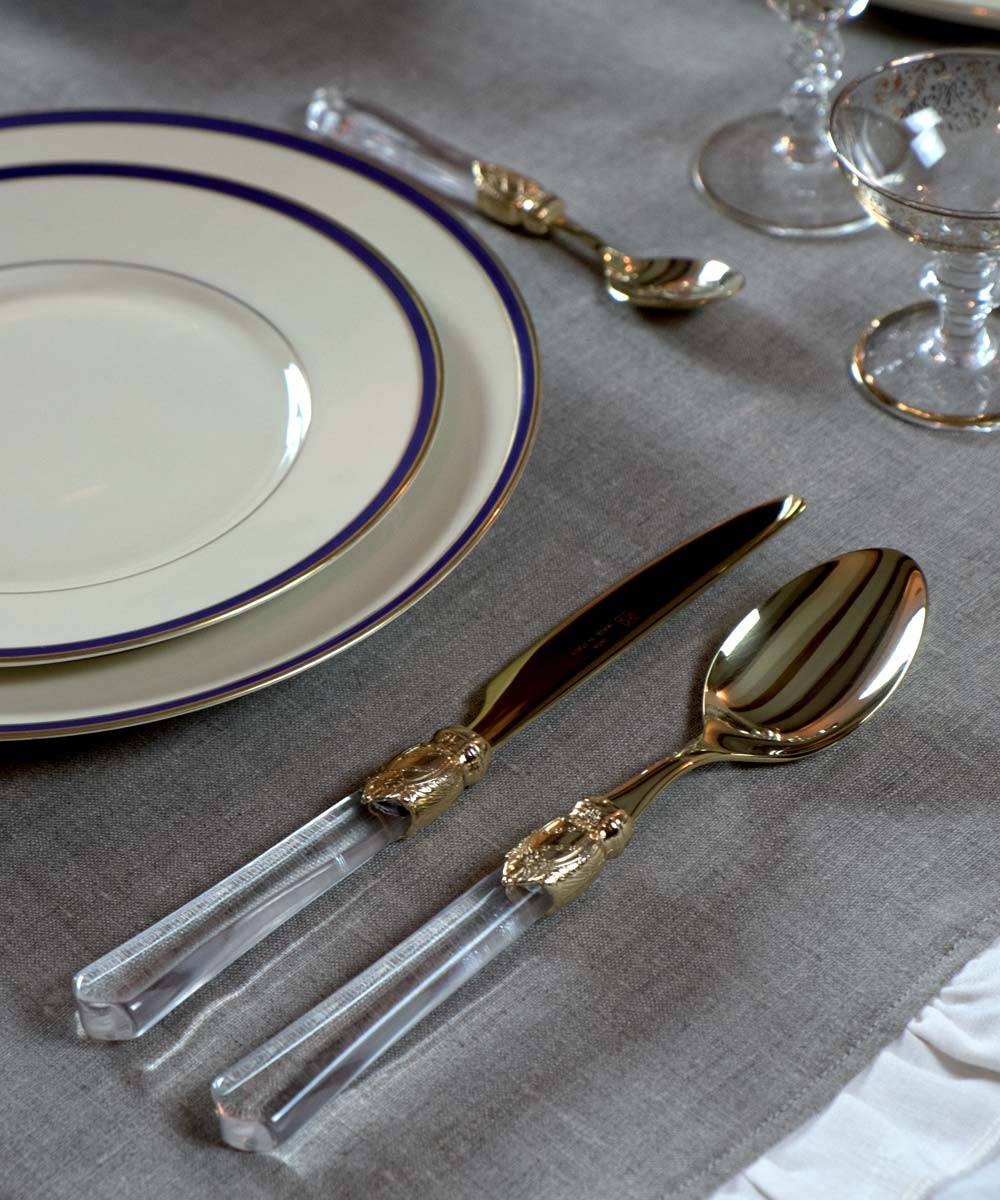 Rivadossi Sandro Vittoria Oro Set 24 pezzi tavola Fino al 60% di sconto
