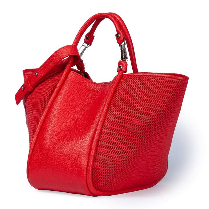 Roberta Gandolfi Yuma medium 3 in 1 borsa a mano in pelle trasformabile con tracolla staccabile Ultimi tre giorni