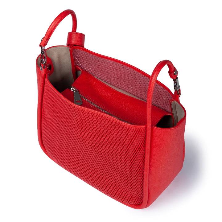 Roberta Gandolfi Yuma medium 3 in 1 borsa a mano in pelle trasformabile con tracolla staccabile Ultimi tre giorni