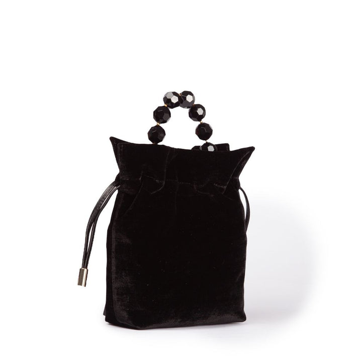 Roberta Gandolfi Sirenetta Tulip mini secchiello in raso di seta e manico gioiello 50% di sconto per tempo limitato
