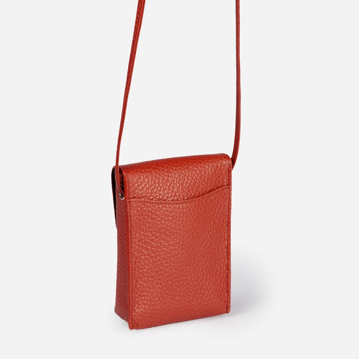 Roberta Gandolfi Elodie minibag and phoneholder in pelle con pratica tasca esterna e tracolla regolabile Moda