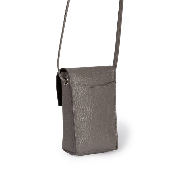 Roberta Gandolfi Elodie minibag and phoneholder in pelle con pratica tasca esterna e tracolla regolabile 2025