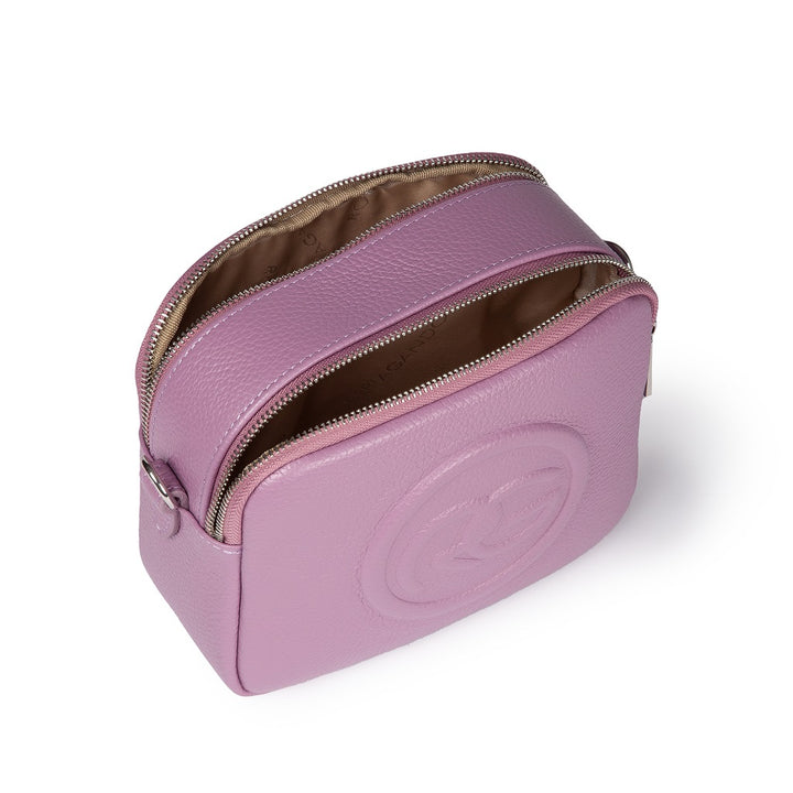Roberta Gandolfi Roberta Pelle camera e crossbody in pelle con doppio scomparto e tracolla staccabile Pezzi Unici