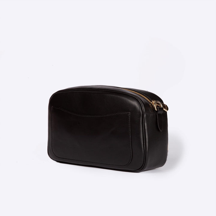 Roberta Gandolfi Dafne pony camera in pelle stampa animalier con tracolla staccabile Fino Al -60%