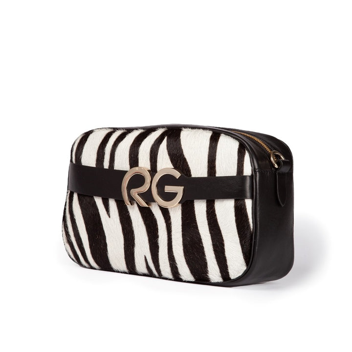 Roberta Gandolfi Dafne pony camera in pelle stampa animalier con tracolla staccabile Affare Del Giorno