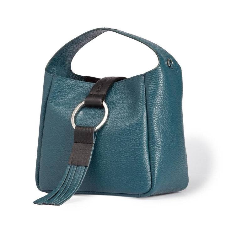 Roberta Gandolfi Samanta hobo small borsa a mano in pelle con tracolla staccabile Presa