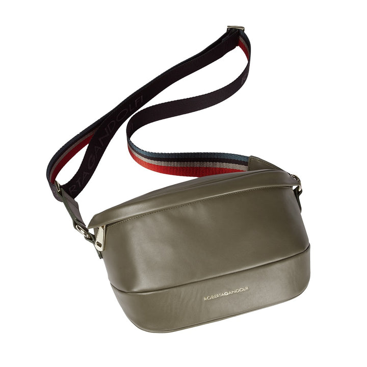 Roberta Gandolfi Micol Belt Bag in pelle con tracolla regolabile e catena amovibile In Saldo