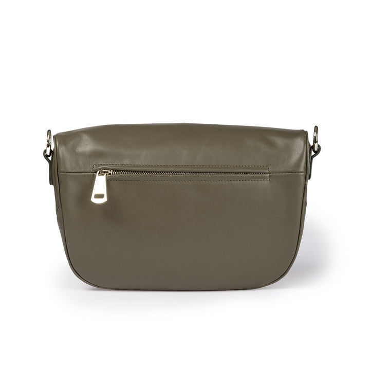 Roberta Gandolfi Micol Belt Bag in pelle con tracolla regolabile e catena amovibile In Saldo