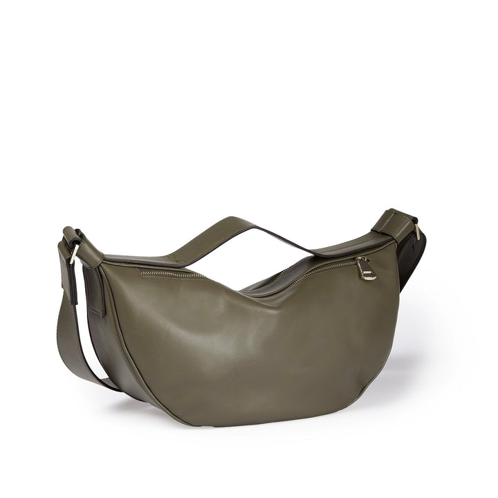 Roberta Gandolfi Micol Banana small cross body in vitello liscio con tracolla regolabile Sconto