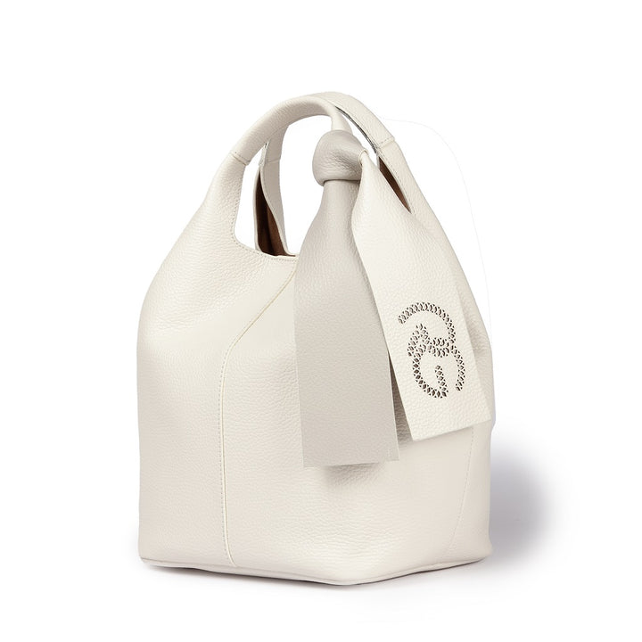 Roberta Gandolfi Maia handbag borsa a mano in pelle martellata e tracolla staccabile 2025
