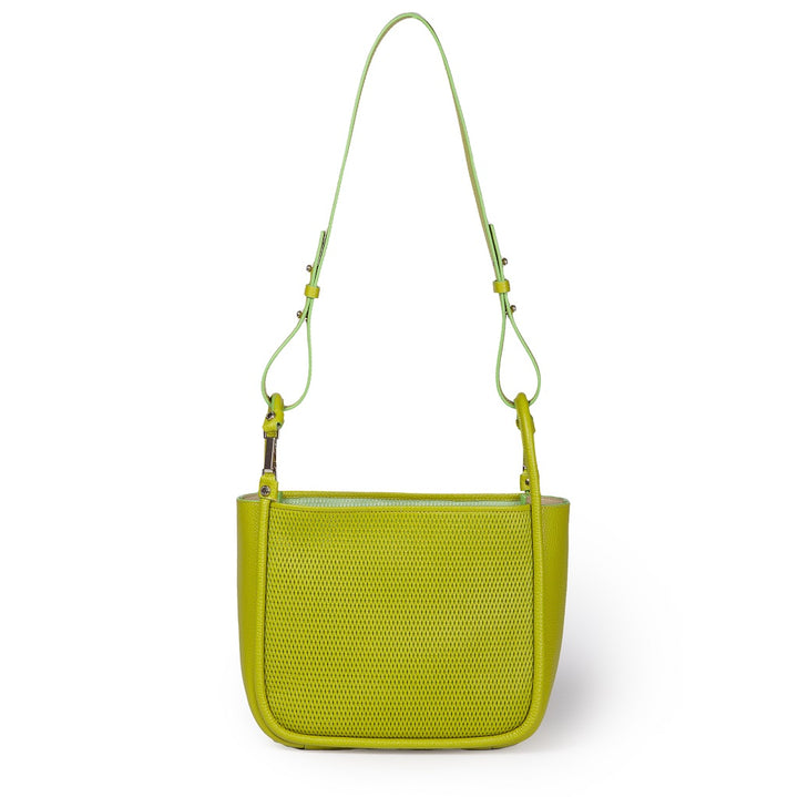 Roberta Gandolfi Yuma medium 3 in 1 borsa a mano in pelle trasformabile con tracolla staccabile Italia
