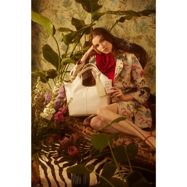 Roberta Gandolfi Maia Tote borsa hobo in pelle martellata Acquista Ora