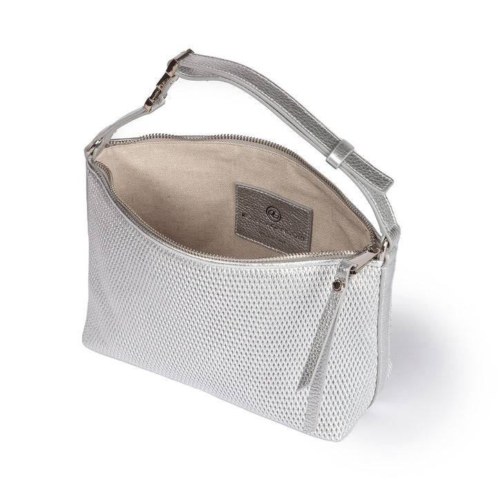 Roberta Gandolfi Yuma baguette in pelle con spallaccio regolabile Sottocosto