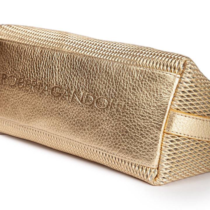 Roberta Gandolfi Yuma baguette in pelle con spallaccio regolabile Convenienza