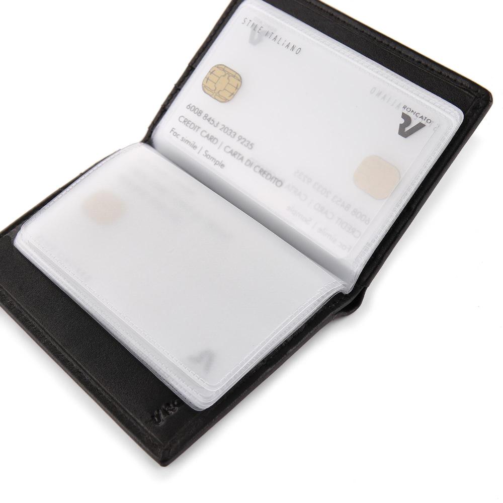 Roncato Porta carte di credito pascal nero Negozio Online Roncato Vendita