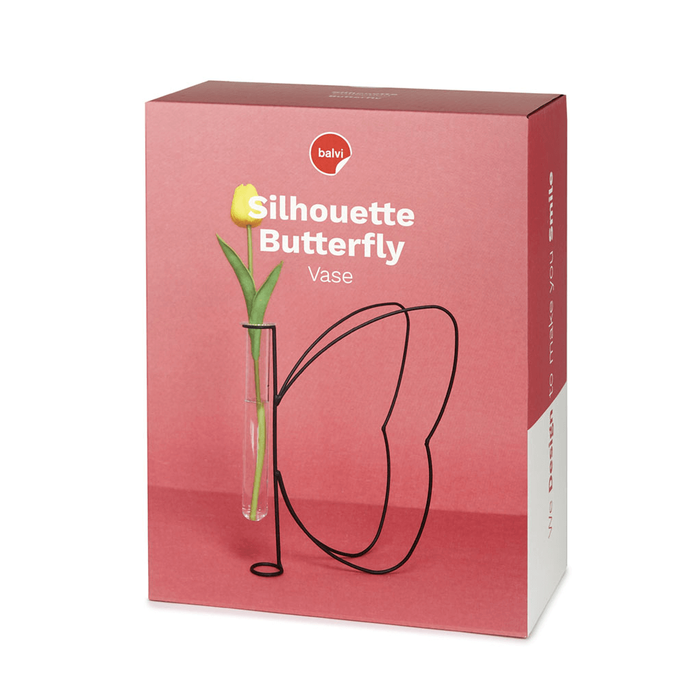 Sbam Design Vaso Butterfly Silhouette Offerta settimanale