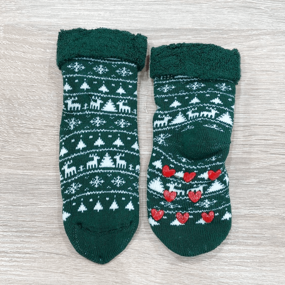 Sbam Design Box di 3 Calze antiscivolo in cotone baby – Christmas Negozio