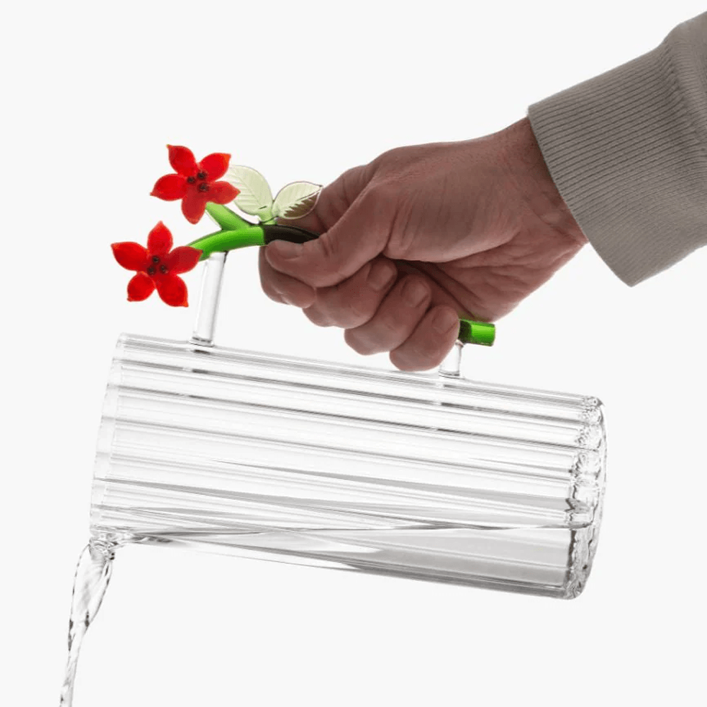 Sbam Design Brocca di vetro – Christmas Flowers Affare Del Giorno