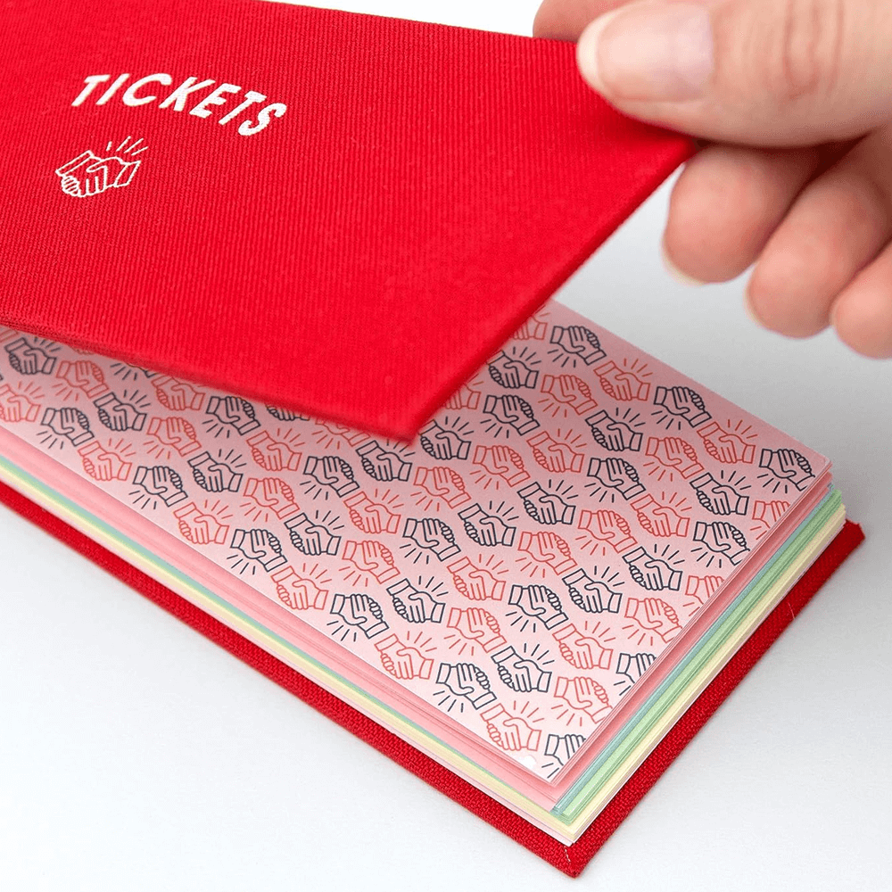 Sbam Design Blocchetto di tickets buoni regalo Presa