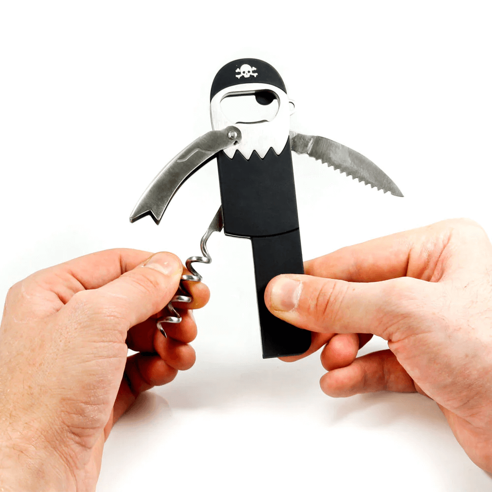 Sbam Design Cavatappi/Apribottiglie – Pirata Sconto