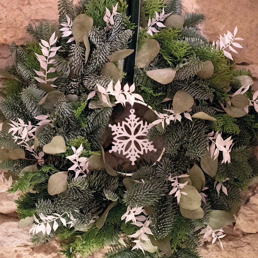 Sbam Design Decorazione fiocco di neve in porcellana Vendite Flash