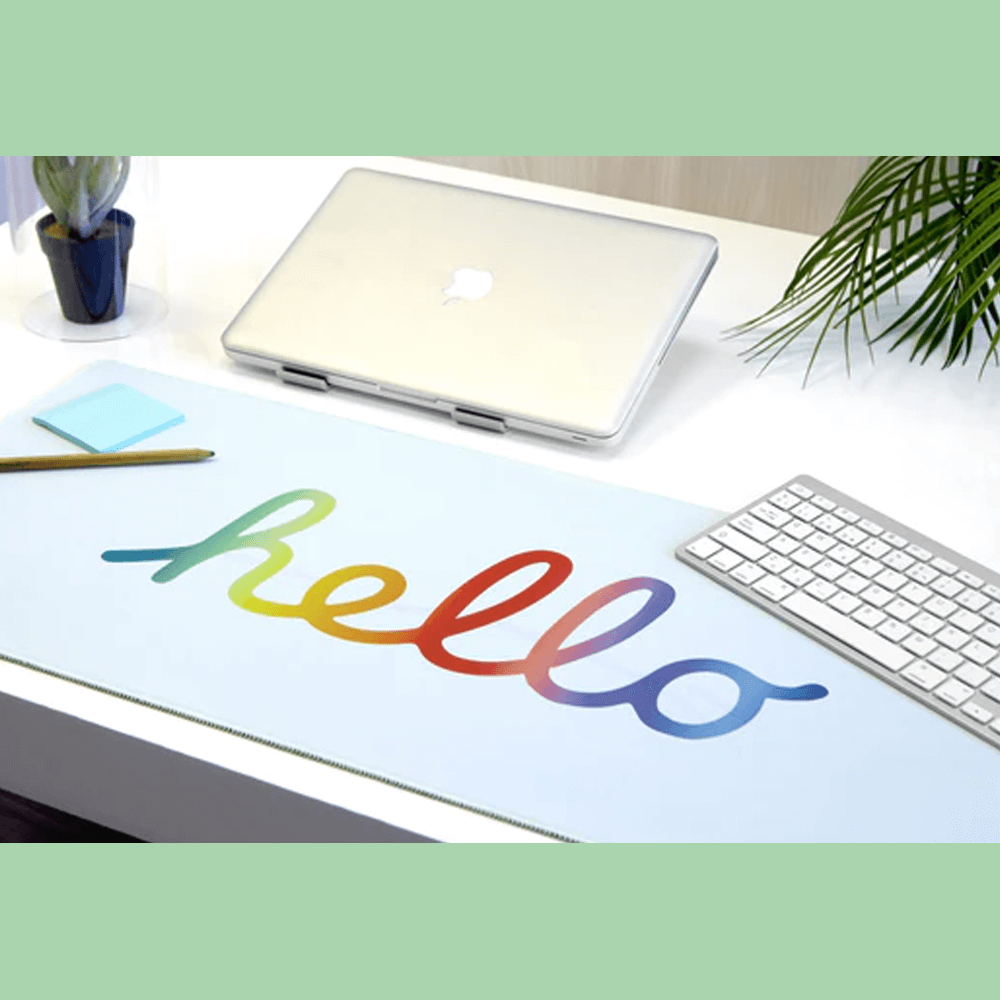 Sbam Design Tappetino mouse grande – Hello Qualità