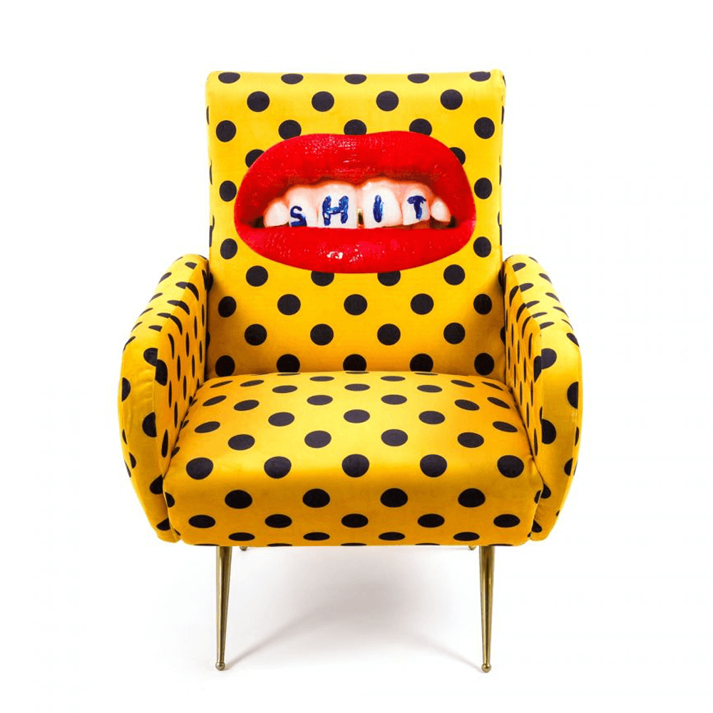 Sbam Design Poltrona Toiletpaper – Shit Soddisfazione Garantita