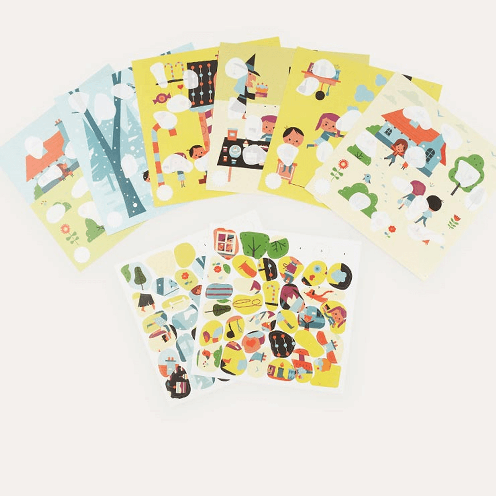 Sbam Design Cards con stickers – Hansel e Gretel Online