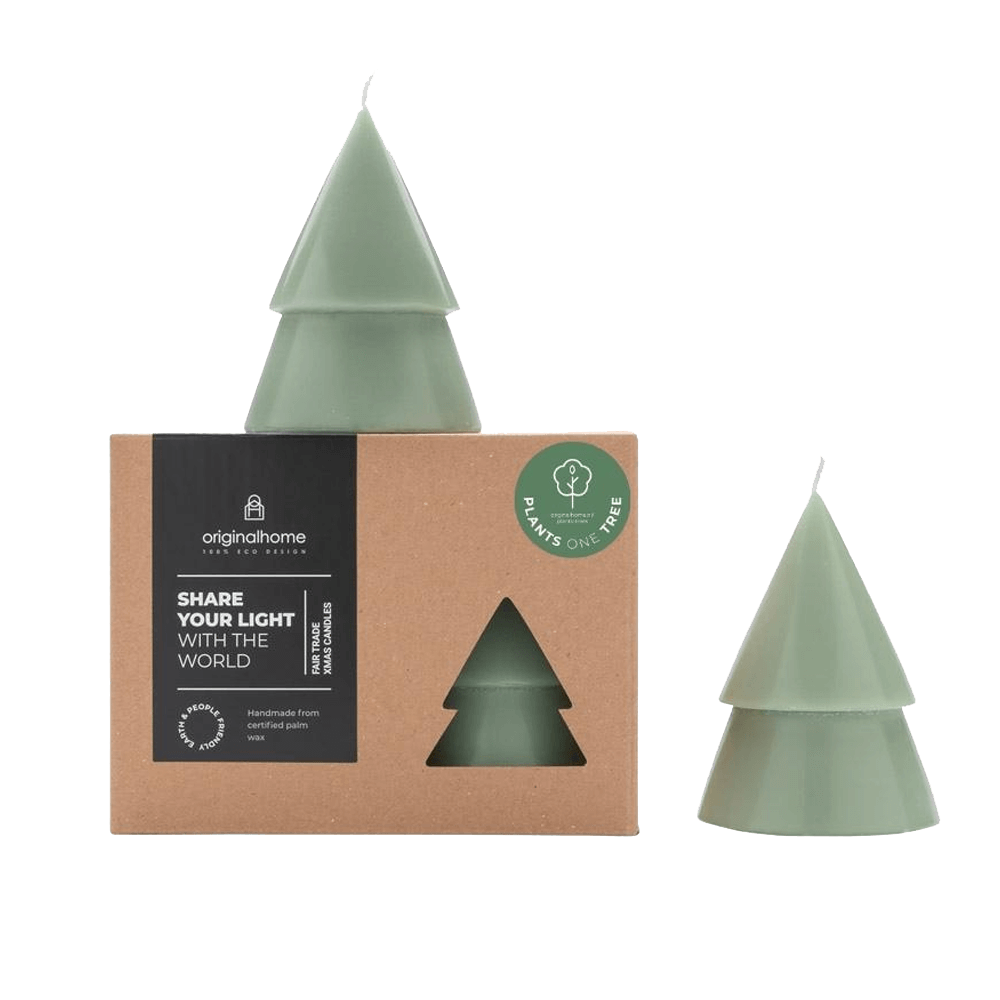 Sbam Design Set di 2 Candele Albero di Natale Saldi Di Fabbrica