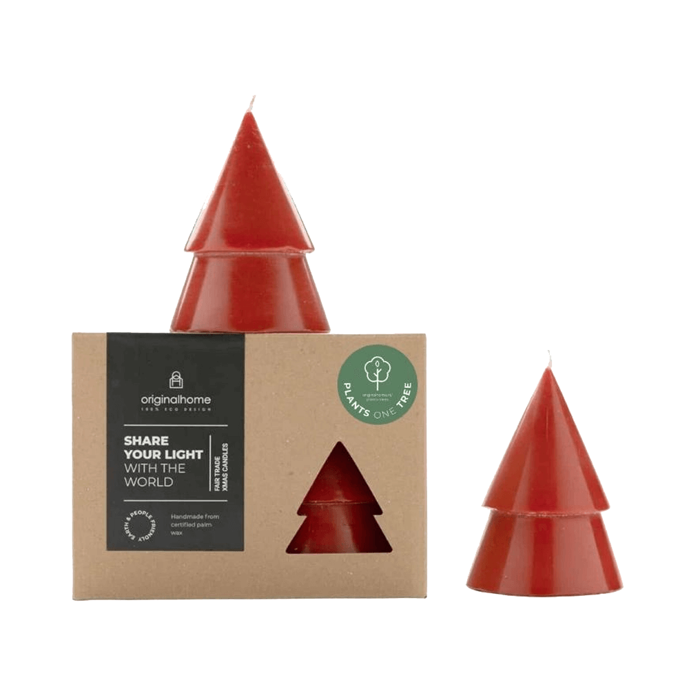 Sbam Design Set di 2 Candele Albero di Natale Saldi Di Fabbrica
