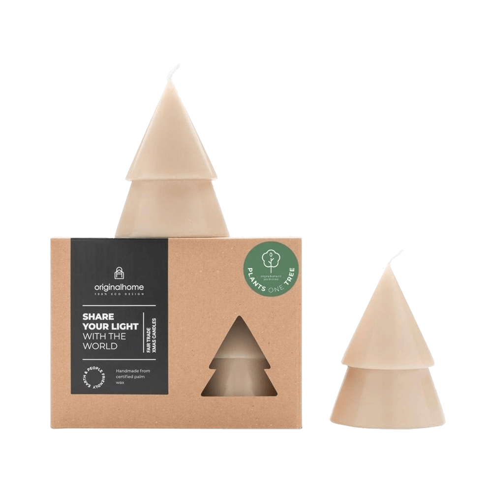 Sbam Design Set di 2 Candele Albero di Natale Saldi Di Fabbrica