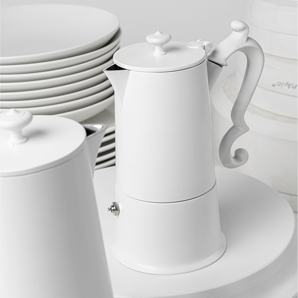 Sbam Design Caffettiera – Lady Anne White Promozione