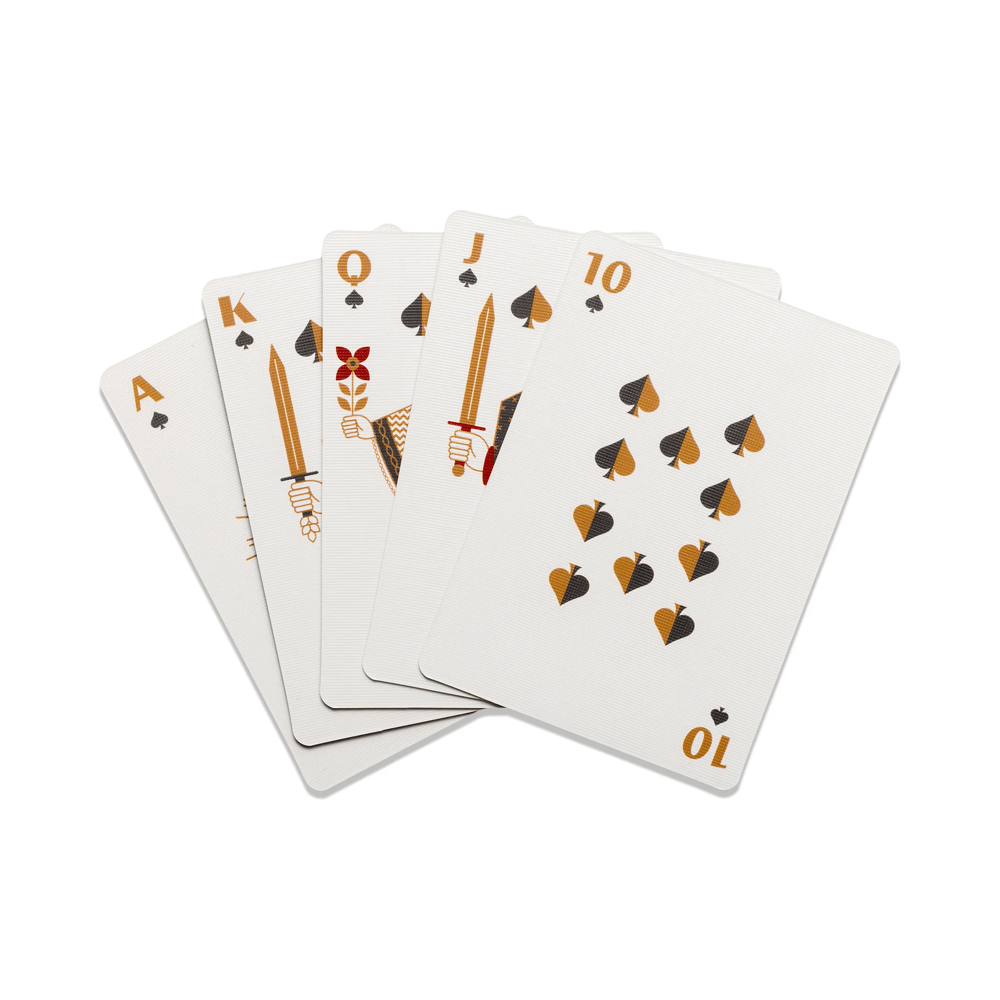 Sbam Design Carte da gioco con stampe di cani Pezzi Unici