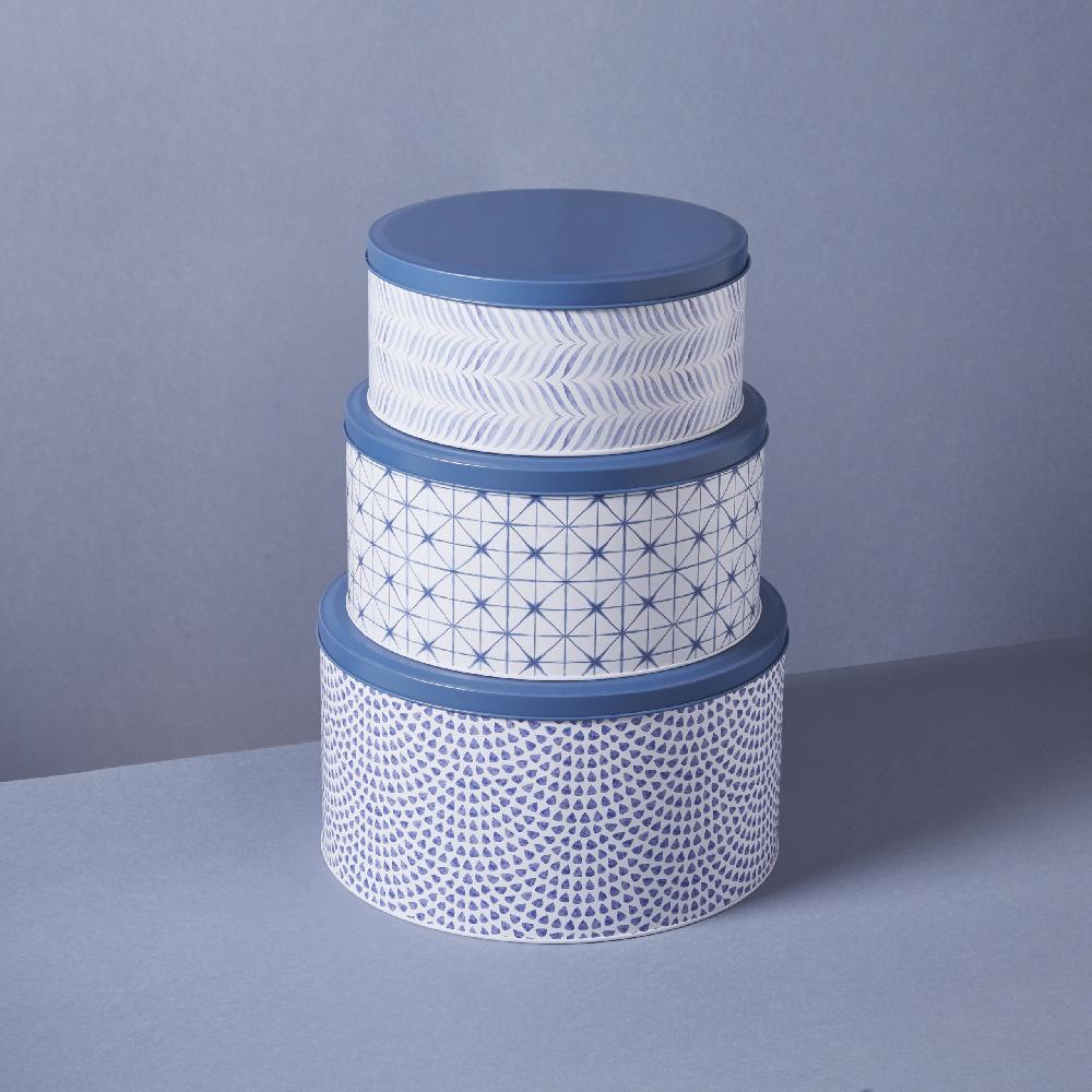 Sbam Design Set 3 scatole in latta – Cerulean Collection