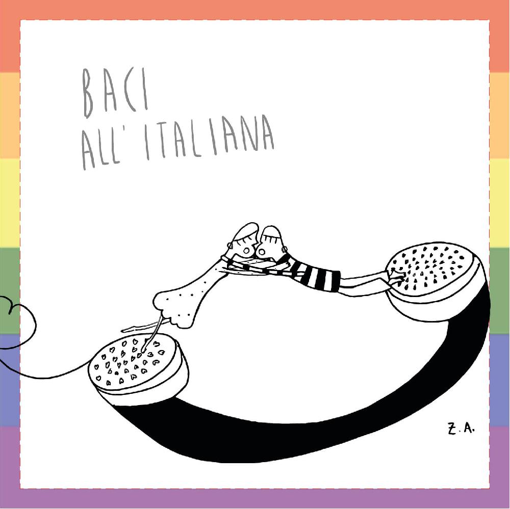 Sbam Design Vassoio Telefono – Baci all’italiana Convenienza