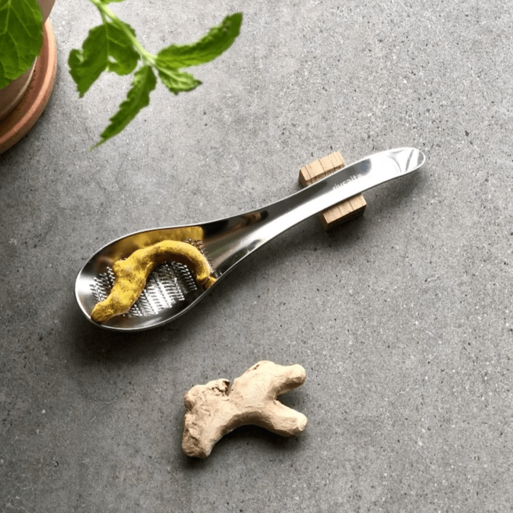 Sbam Design Grattugia da tavola con Zenzero e Curcuma Nuovo