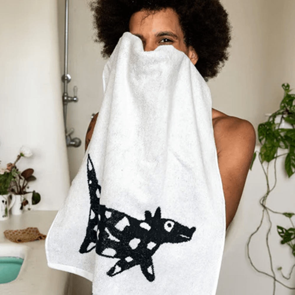 Sbam Design Set di 2 asciugamani in spugna di cotone da bagno – Helen B Acquista Ora