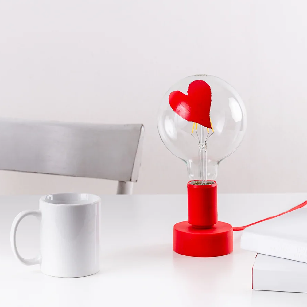 Sbam Design Tavolotto e lampada cuore Saldi Di Fabbrica