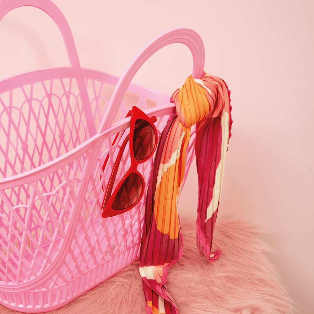 Sbam Design Borsa in plastica colorata – Betty Basket Comprane uno, ottenene uno gratis
