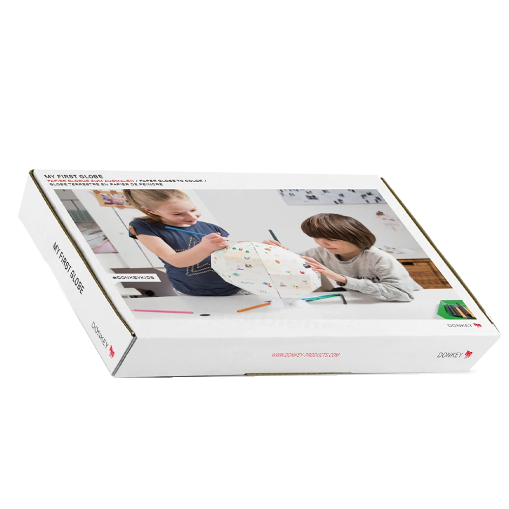 Sbam Design Mappamondo in cartone da colorare Rilascio limitato