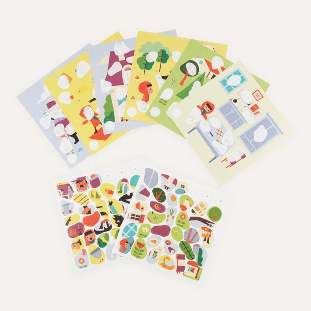 Sbam Design Cards con stickers – Cappuccetto rosso Sconti questo mese
