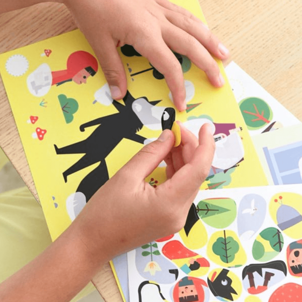 Sbam Design Cards con stickers – Cappuccetto rosso Sconti questo mese
