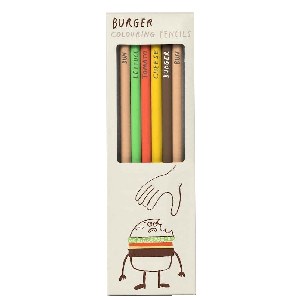 Sbam Design Set matite colorate Hamburger Novità