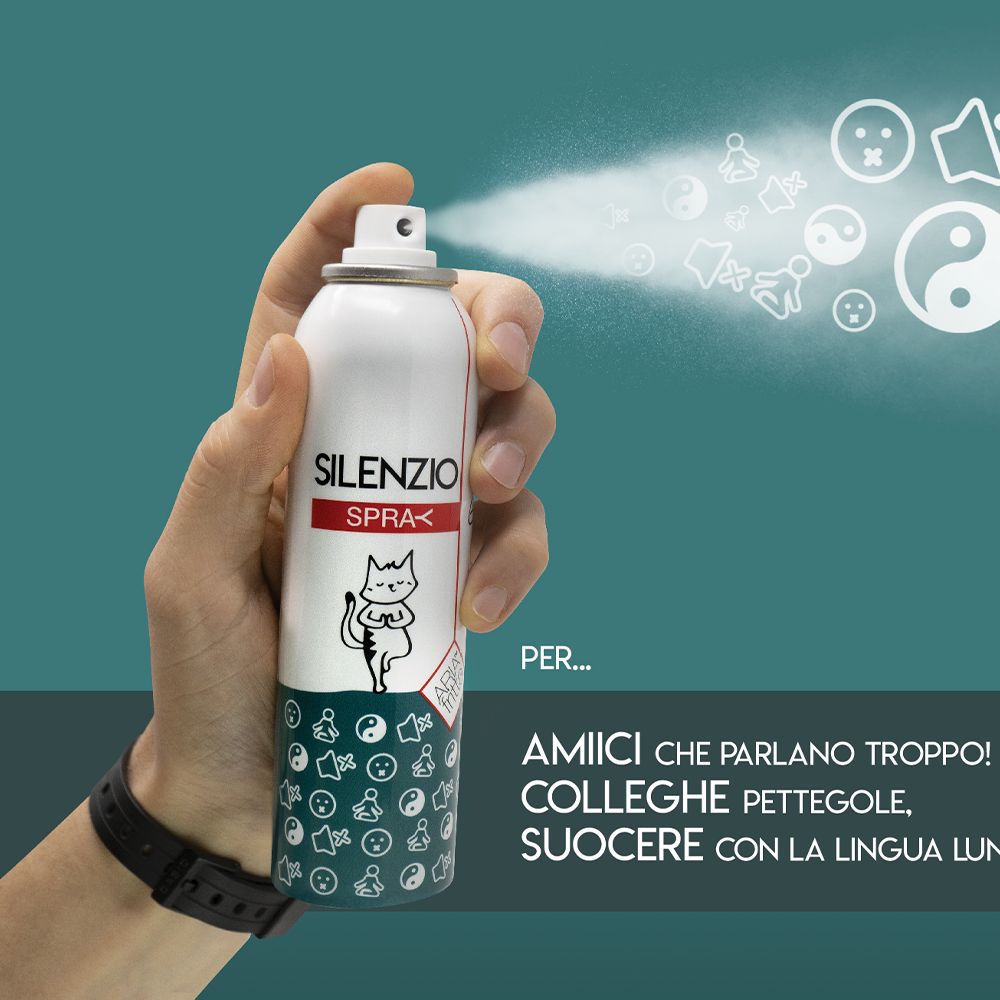 Sbam Design Silenzio – Aria Fritta Spray Outlet