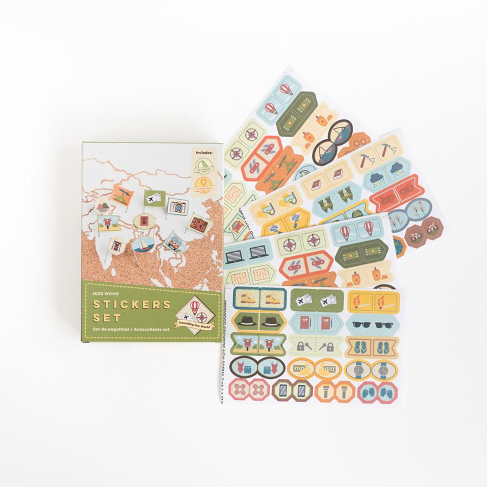 Sbam Design Stickers set per mappe – Viaggi Saldi Di Fabbrica